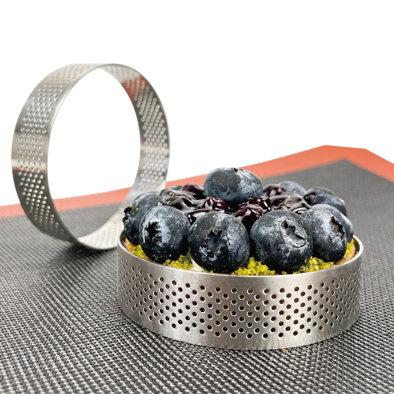 8CM Diameter Round 304 Stainless Steel Mousse Cake Ring Pastry Mold (BPA-Free, No FDA) 8CM Diameter Round 304 Stainless Steel Mousse Cake Ring Pastry Mold (BPA-Free, No FDA)